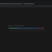 CSS Html Progress Bar IOS Progress Ideal Tutorial
