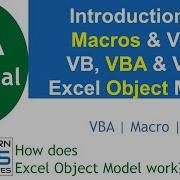 Introduction To VBA Difference Between VBA Macro VB VBS Excel Object Model Learn In 5 Minutes