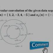10 Circular Convolution Of Two Sequence Using Circle Method Example 2 DFT AL AMIN