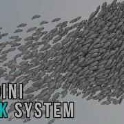 Fish Shoaling Simulation Houdini Agent Flock System R D