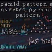 Pyramid And Inverted Pyramid Pattern In Java Language