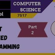 15 AQA A Level 7517 SLR3 4 1 2 Object Oriented Programming Part 2