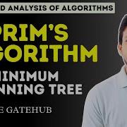 Prim S Algorithm For Minimum Spanning Trees GATECSE DAA