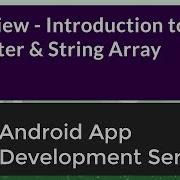 Android Application Development Tutorial For Beginners 47 2017 ListView Using Adapter Array