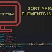 Sort Array In Swift 4