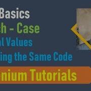 19D Java Basics For Selenium Switch Case Several Values Executing The Same Code