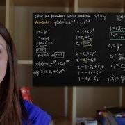 Boundary Value Problem Second Order Homogeneous Differential Equation Distinct Real Roots