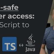 Type Safe Server Access From TypeScript To Java REST Made Easy