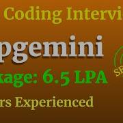 Capgemini Java 8 Coding Interview Question Answers