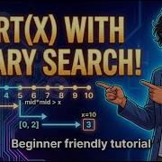 Sqrt X W Binary Search Leetcode 69