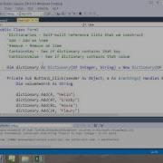 VB Dictionaries ContainsValue