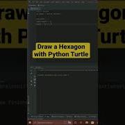Draw A Hexagon With Python Turtle