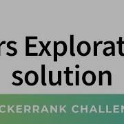 HackerRank Solution Mars Exploration In C