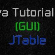 Java Tutorial 49 GUI JTable