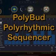 PolyBud Polyrhythmic Sequencer Multi Track AUv3 MIDI Tutorial This Is A Very Clever App