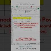 Convert Excel To Power BI In Minutes Unlock Powerful Insights Today DAY 29 Video 3 Powerbi