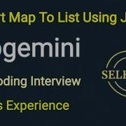 Convert Map To List Using Java 8 Capgemini Java Coding Interview