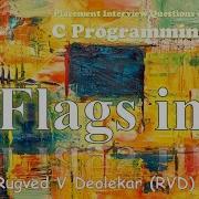 C Question 32 Flags In C