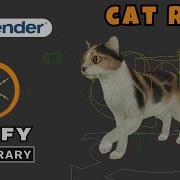 Create Cat Rig With Rigify Rig Library In Blender Rigify Animal Rig