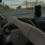 Driving Home In A Sunset