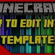 Free Minecraft Intro Template Tutorial On How To Edit Free Templates