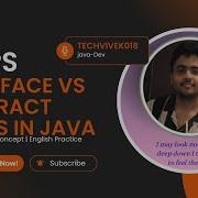 DAY 27 Java OOPs Deep Dive Interface Vs Abstract Class