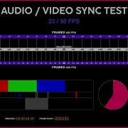 AUDIO VIDEO SYNC TEST 25 50 FPS By Just Edit