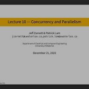 ECE 459 Lecture 9 Parallelization Techniques