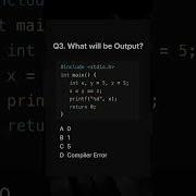 Can You Guess The Output C Programming Challenge Shortsfeed Shortsvideo Coding Cprogramming