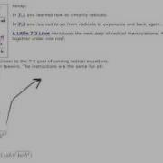 Simplifying Radicals