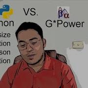 Python Vs G Power Sample Size Calculation For Pearson Correlation