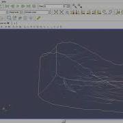 Animated Stream Lines On 3D Vector Field Using ParaView