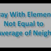 Leetcode Array With Elements Not Equal To Average Of Neighbors