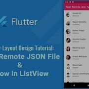 Flutter Read Remote JSON File And Show In ListView Tutorial