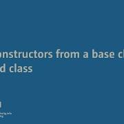 C Insights Episode 29 Using Constructors From A Base Class In A Derived Class