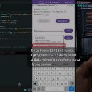 Android ESP32 Socket Programming TCP Server Multi Clients