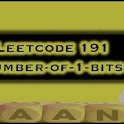 Number Of 1 Bits Leetcode 191 Bit Manipulation Live Coding Session