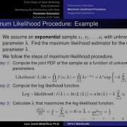 Simulation Modeling 50 Parameter Estimation