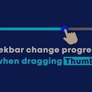 Seekbar Change Progress ONLY When Dragging Thumb Progress Change Only By Thumb Dragging In Android