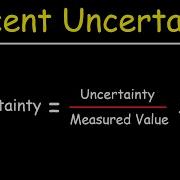 Percent Uncertainty In Measurement