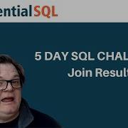 Introduction To SQL Joins Essentials SQL Challenge Interactive Tutorial Essential SQL