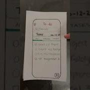 Paper Prototype To Do List App Human Computer Interaction HCI