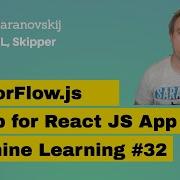 TensorFlow Js Setup For React JS App Manning LiveProject