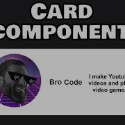 React CARD Components