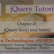 JQuery 20 Text And Html DOM Manipulation Methods
