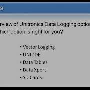 PLC HMI VisiLogic Data Logging Options A Webinar