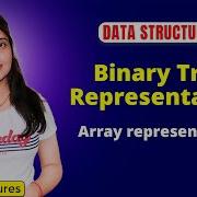 5 4 Binary Tree Representation Array Representation Of Binary Tree Data Structure