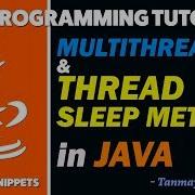 Sleep Method In Java Multithreading Multithreading Part 5