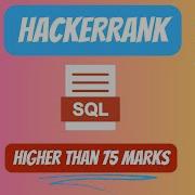 HackerRank SQL Solution 18 Higher Than 75 Marks Youtubevideo