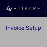 Invoice Setup Bill4Time Settings